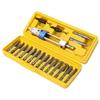 20 шт./компл. поворотная головка Half Time Drill Driver Tools Quick-Change Drill Bit Screwdriver Set Screw Driver Swivel Head Tool