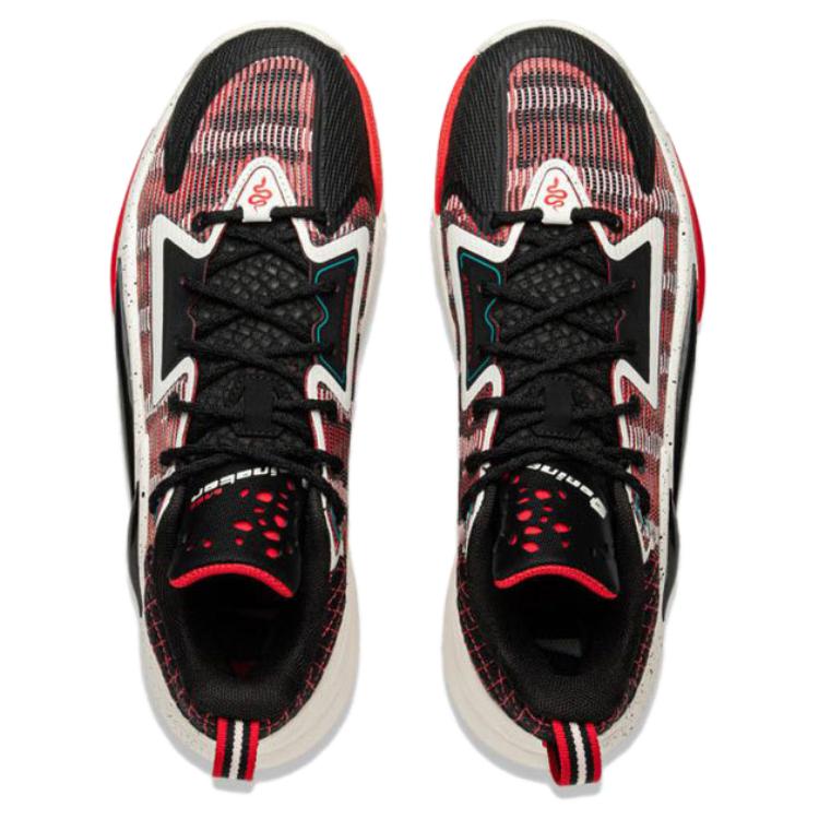 Li Ning Нескользящие, износостойкие, с поддержкой, с хорошим отскоком, низкие, для уличного баскетбола, мужские, цвет cinnabar, ABFV003-7