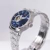 Orient Мужские автоматические часы ORIENT STAR RE-AT0001L00B с полупрозрачным циферблатом
