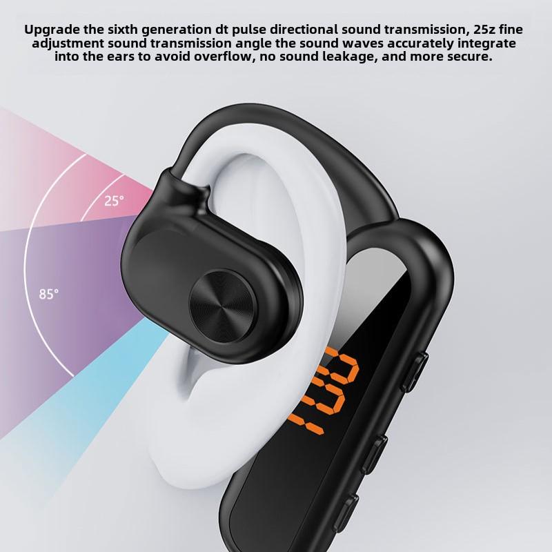 Air Conduction Wireless Bluetooth Headphone Ultra-long Life Without Ear Bone Conduction Ear Pendant Talking Motion