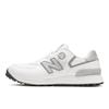 New Balance 574 V4 BOA Spikeless Golf Shoes for Men and BC4 Size 4E Women, (White/Grey), 26.5 Cm,
