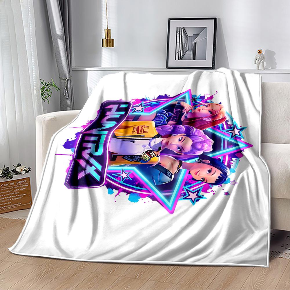Dance Party Fashion Show Blanket Warmthful Decor Great for Livingroom Couch Bedding for All Seasons Modern Gifts For Family Or Friends