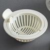 10pcs Round Shape Sink Drain Strainer Hair Filtration Filter Grid Cover  For Home Kitchen