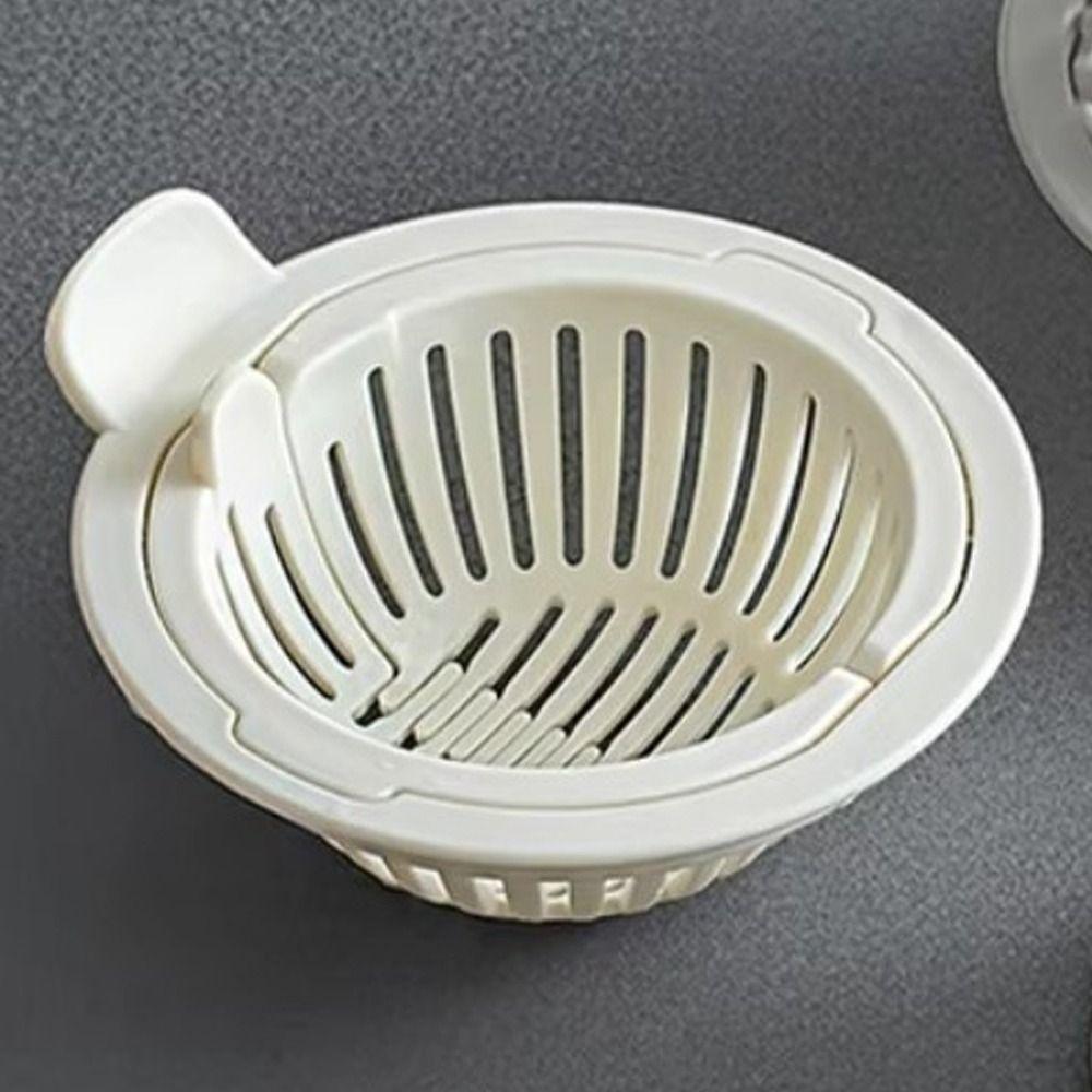 10pcs Round Shape Sink Drain Strainer Hair Filtration Filter Grid Cover For Home Kitchen