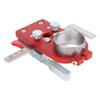 35mm Concealed Hinge Jig Aluminum Alloy Cabinet Door Hinge Drilling Guide with Hole Opener L Ruler Q