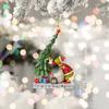 Украл рождественский кулон из смолы, украшение для рождественской елки, 1 шт., рождественское украшение, как украл Рождество с настоящим рождественским орнаментом