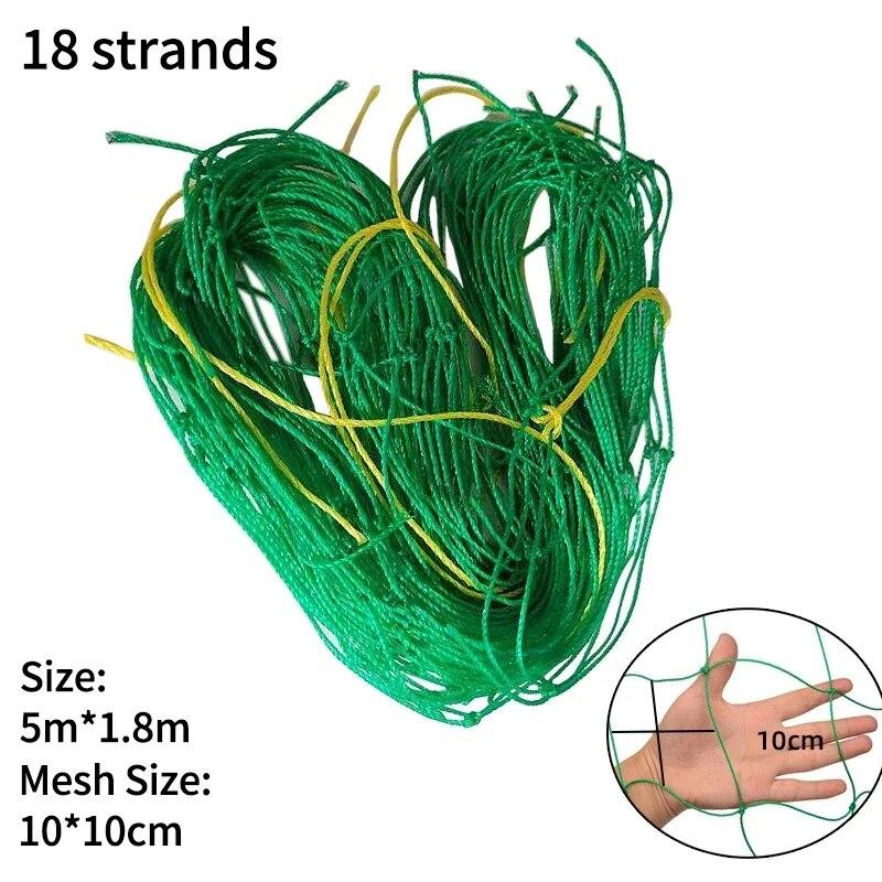 High-quality Garden Climbing Netting Strong Nylon Plant Trellis for Climbing Plants Loofah Morning Glory Flowers Cucumber Vine