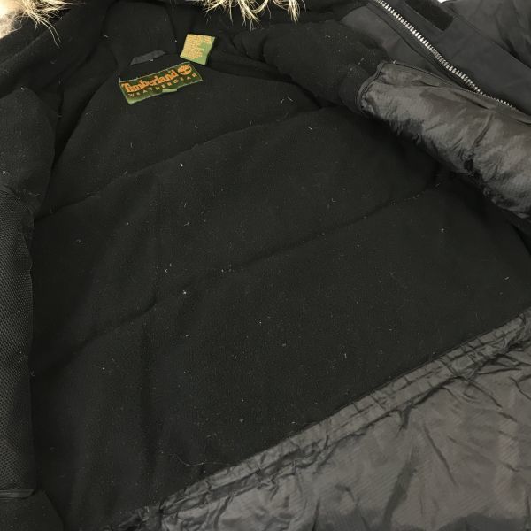 Timberland Толстая куртка/пальто из гусиного пуха Верхняя одежда Черный Мужская L(ИСПОЛЬЗОВАЛ)