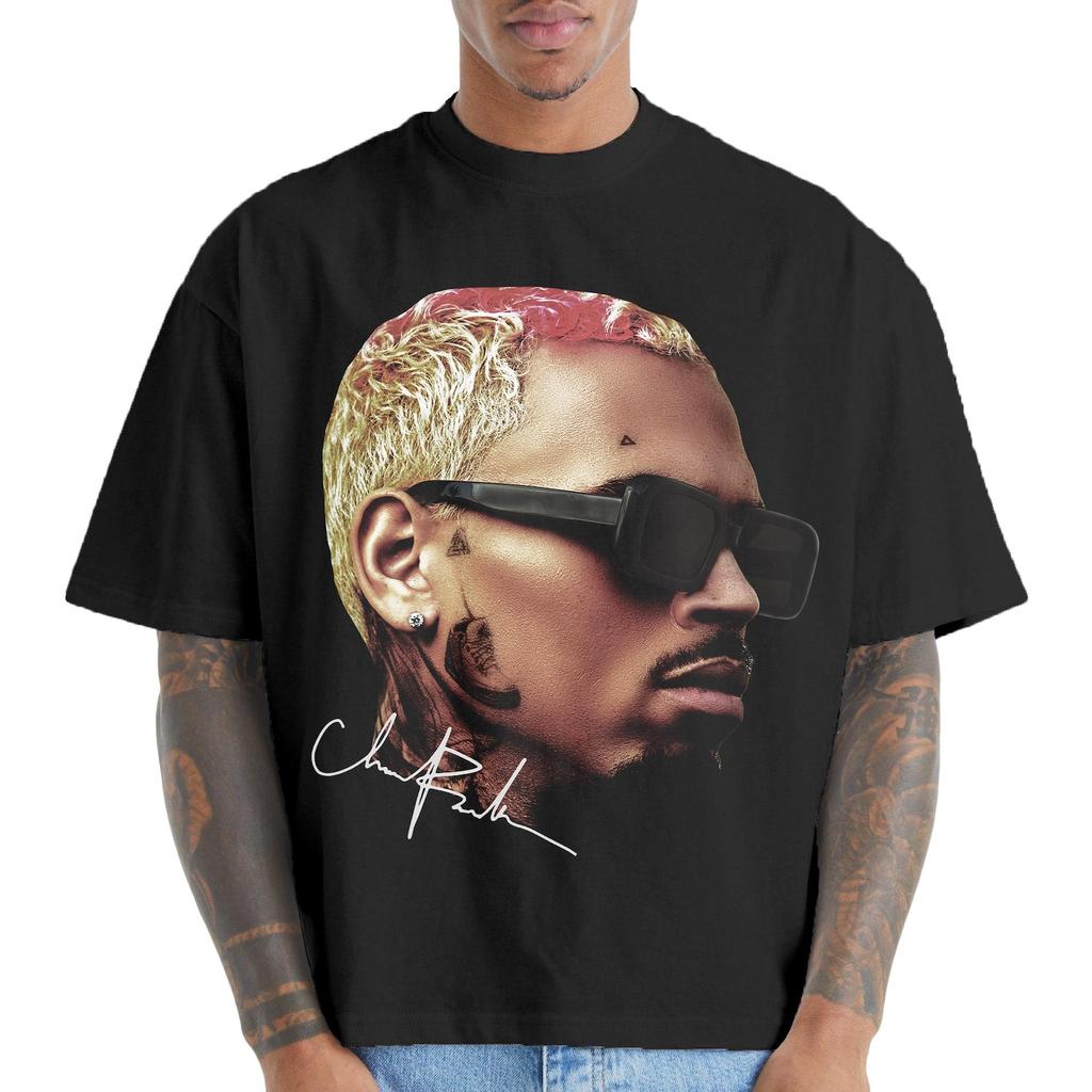 Chris Brown Streetwear Boxy Tee Shirt, Y2K Shirts, graphic shirts, oversized tees, rap shirts, breezy bowl, brown shirts, CB