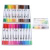 36 Colors Dual Tip Brush Marker Soft Head Dual Brush Marker Pens Watercolor Pen Set for Kids Adults