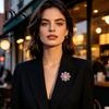 Эмалевые значки с животными, Брошь собака кошка, Цветной значок-булавка с животным, Значок из сплава для одежды, сумки, шарфа, шляпы, Аксессуары, Подарок для влюбленных, Брошь