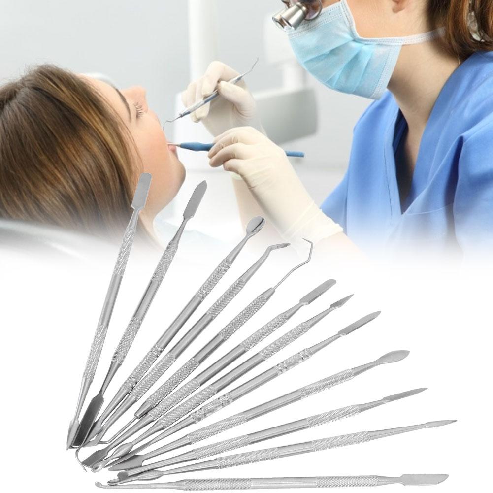 Wax Carvers Set Double Ended Stainless Steel Polymer Pottery Clay Carving Tool