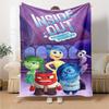 Inside Out Emotions Adventure Flannel Blanket Super Soft Warm Cozy Blanket For Sofa Bed Office Travel Allseason Home Decor Gift