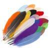 25Pcs Colorful Feathers Assorted Vibrant Colors Soft Elegant Widely Used Natural Feathers for Craft