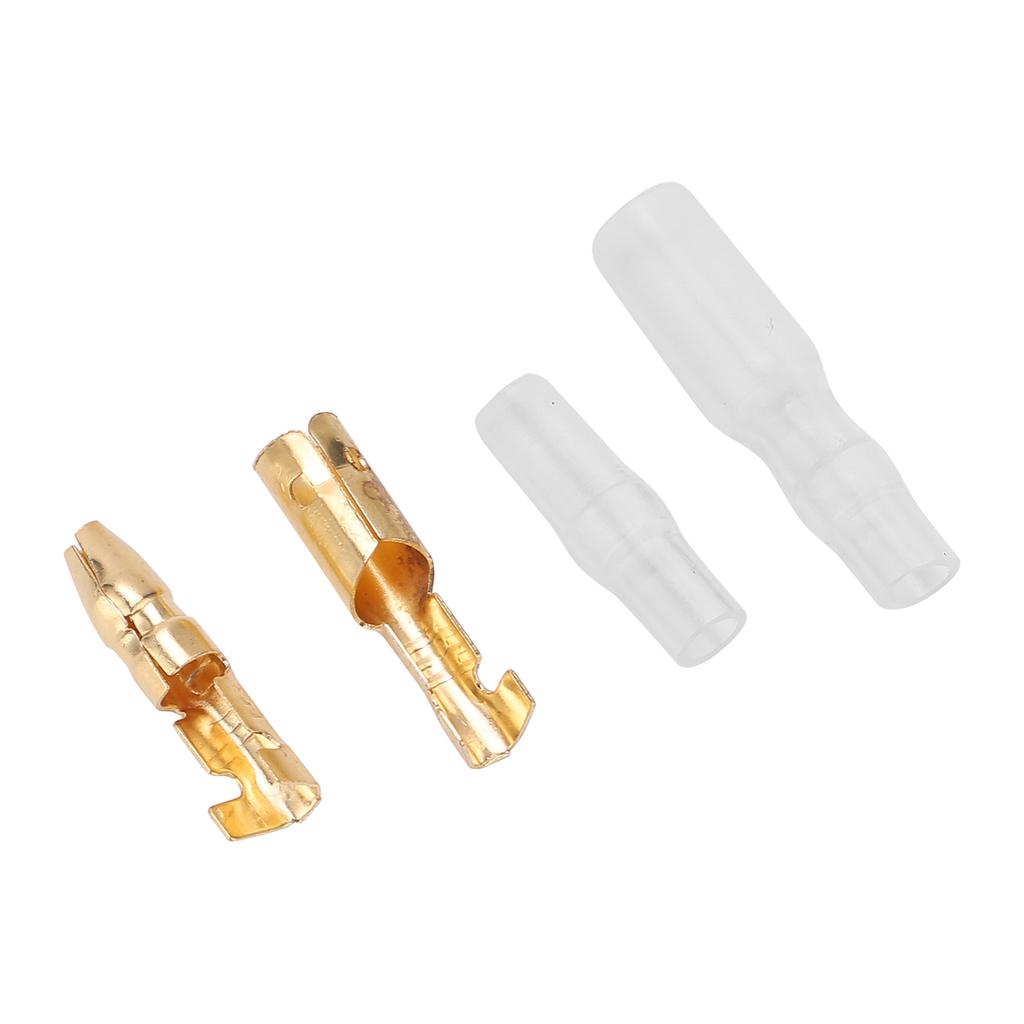 200 шт. 4,0 мм клеммный соединитель автомобильный электрический провод соединитель золотой промышленные принадлежности