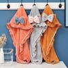 High-value Bow Shower Cap, Soft Absorbent Dry Hair Towel, Shampoo Towel, Cute Coral Fleece Dry Hair Cap.
