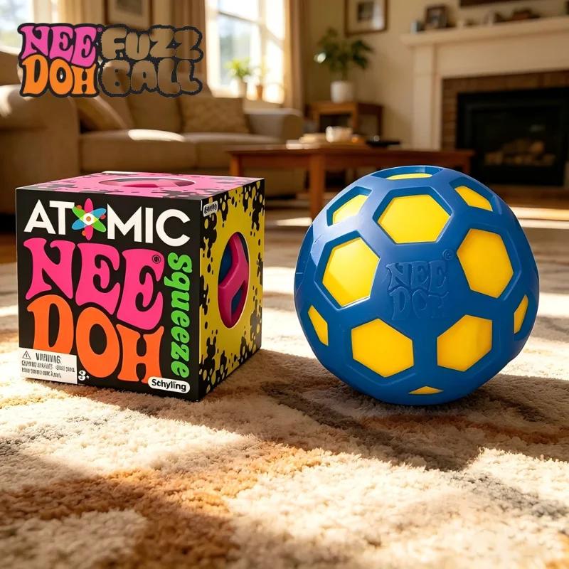Atomic NeeDoh Soft Stress Relief Ball Sensory Fidget Toy Fun Party Gift for Adults and Kids Daily Relaxation