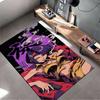 Area Rug, Cowboy Bebop Faye Valentine Purple Smoke Gun Anime Poster, Living Room Decor, Non-Slip Mat