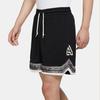 Nike Dri-Fit Mesh Повседневные спортивные быстросохнущие дышащие влагоотводящие шорты на шнуровке для баскетбола мужские шорты черные DQ5657-010