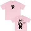 2026 Summer Hot Sale Anime Cowboy Bebop T Shirts Manga Spike Spiegel Whatever Happens Happens T-shirt Y2K Unisex Casual Cotton T Shirt
