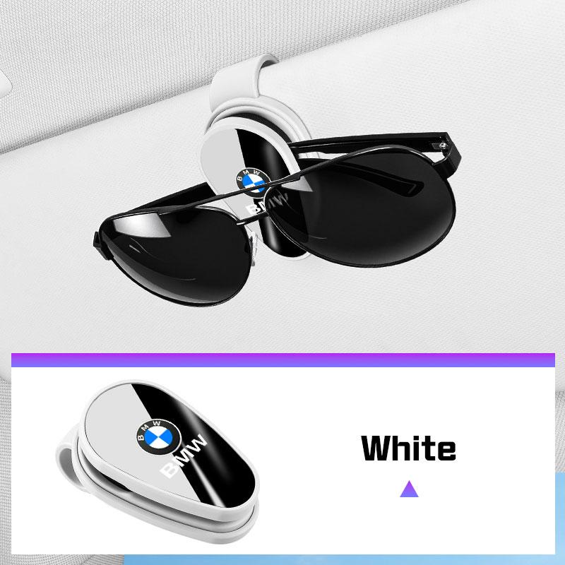 ABS Car Sun Visor Glasses Clip for BMW G30 G20 G11 I7 F30 F32 F20 F07 F48 1 3 5 7 Series X1 X3 G01 X4 G02 X5 X6 X7 F15 F16 M3 M4 bzdf48