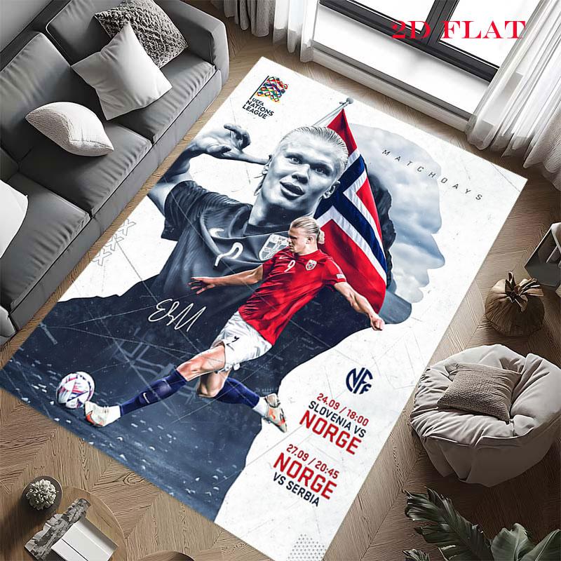 Vinicius Jr. Soul Poster Carpet Rug for Living Room Bedroom Home Sofa Decoration,Kids play Nonslip Floor Mat