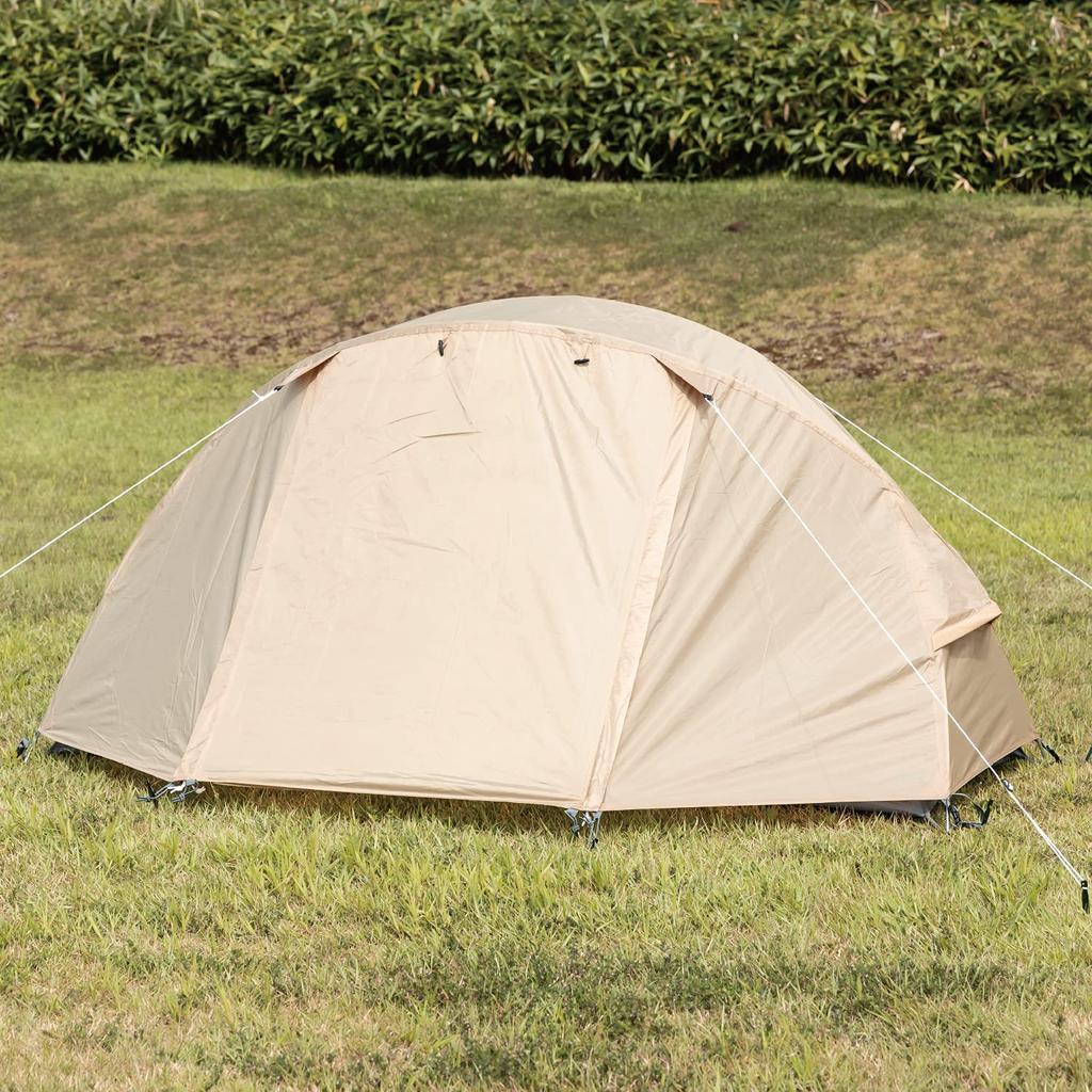 BUNDOK Solo Dome BDK-08B [For 1 Person] Tent Storage Compact Full Closed Beige