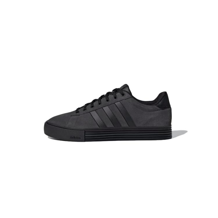 Adidas Daily 4.0 Skateboard Shoes Unisex Low Top Black/Gray JI4355(Team368-)