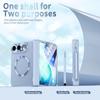 Чехол для iPhone Duo с сенсорным стилусом, покрытие, защита шарнира, с закаленным стеклом для переднего экрана, чехол для iPhone 18 Ultra