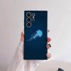 Cartoon Jellyfishes Pattern Phone Case for Samsung Galaxy S26 S25 S24 S23 S22 S21 Ultra Plus FE Cover