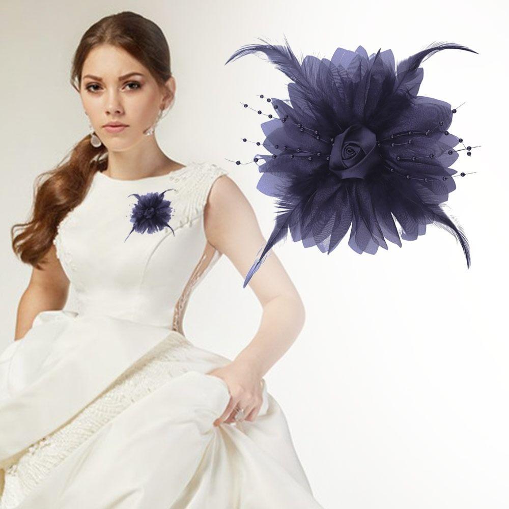 Тканевые аксессуары ручной работы, большая цветочная брошь, ювелирные изделия, аксессуары для значков, брошь-булавка