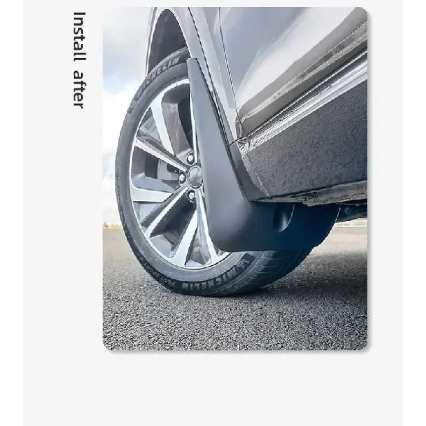 4 Pcs/set Mudguards for Toyota Highlander 2024 Fender Mud Flap Guard Splash Car Auto Styline Front Rear Accessories