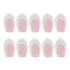 Iplusmile Запчасти для ушей кролика, набор из 10 штук (5 пар), 11,5 см, Пушистые Ушки Зайца для Плюшевых Игрушек, Косплея, Повязок на Голову, Головных Уборов, Заколок, Деталей,