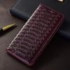 Чехол-книжка для OPPO Reno15 Reno 15F 15 Pro Max 5G с рисунком под питона, магнитная застежка, из натуральной коровьей кожи, с карманом для карт, кошелек