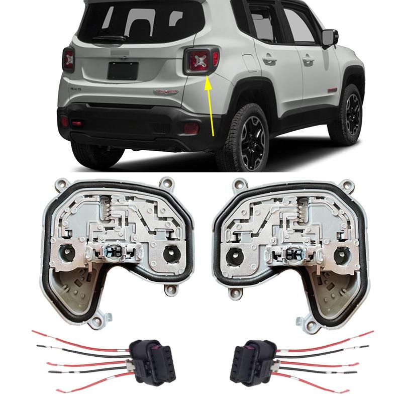 Для Jeep Renegade 2015 2016 2017 2018 автомобильный задний фонарь держатель стоп-сигнала разъем жгута проводов кабеля
