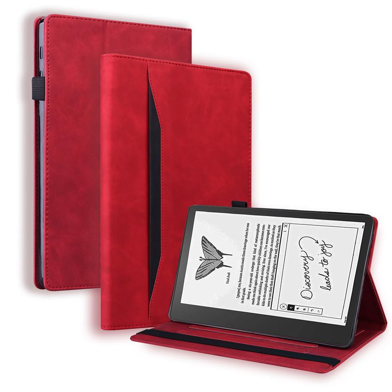 Чехол для планшета Kindle Scribe Cover 10.2 дюйма, тисненый, из ПУ-кожи, с внутренним TPU-держателем, чехол-кошелек для Funda Kindle Scribe Case Coque