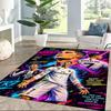 Ronaldo's Iconic Number Seven Square rugs are a great choice for living rooms, bedrooms, home décor, and as gifts.