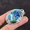 Abalone Shell Gemstone Pendant 925 Sterling Silver Pendant Handmade Latest Design Jewelry Beautiful Pendant Gift For Women Brand New Pendant