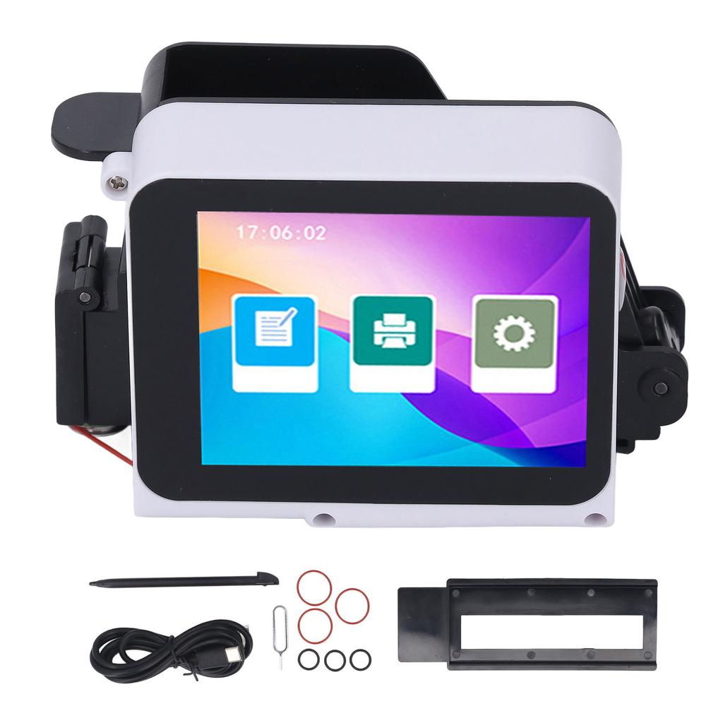 Ручной струйный принтер Мини Портативный Пистолет 28 Языков 12,7 мм Печать на Стекле Мешке Картонной Коробке Дереве Ткани Пластике