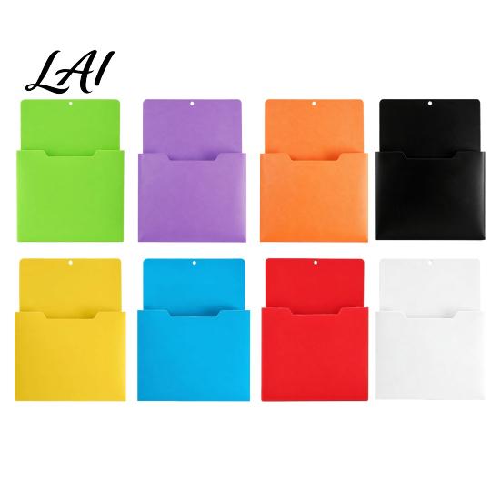 Magnetic Storage Pockets for Whiteboard File Holder Large Back Panel Organizer PP Document Flexible Paper Organizer Work A4 Case Office Supplies And