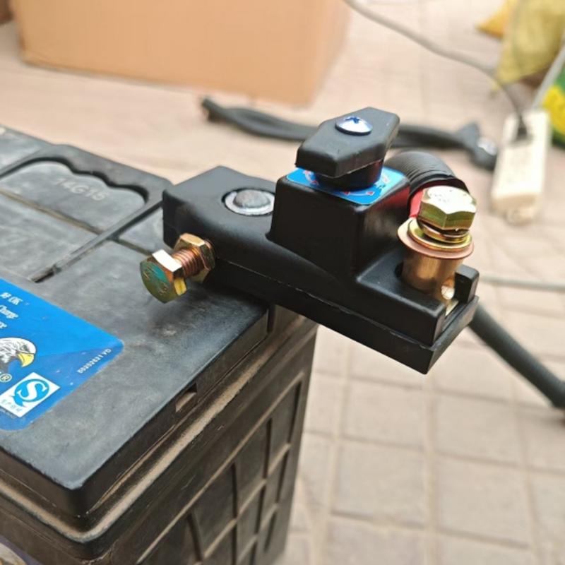 Выключатель массы автомобильного аккумулятора 12В-24В Выключатели массы аккумулятора Выключатели массы с верхней клеммой Морской выключатель-изолятор массы аккумулятора