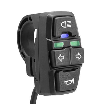 3 в 1 электрический велосипед, скутер, переключатель фар, сигнал поворота, звуковой переключатель, 36 В/48 В, переключатель управления вкл./выкл.