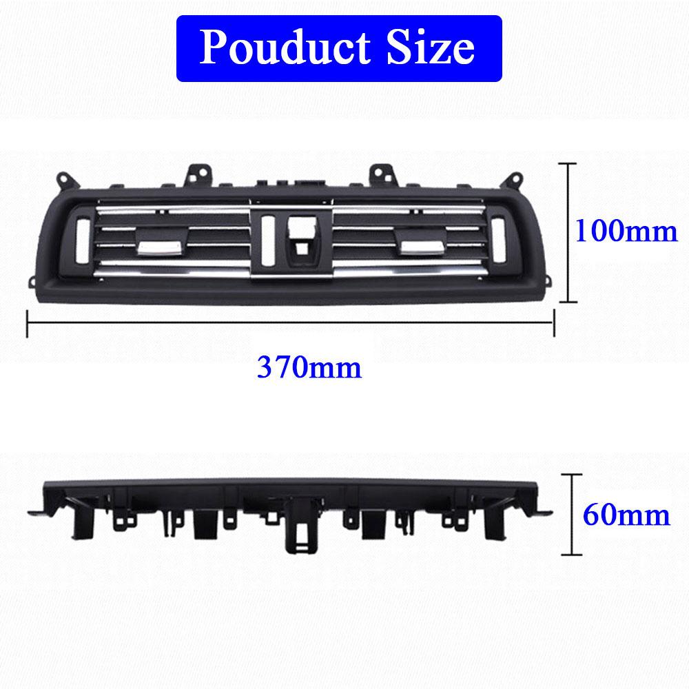Хромированная решетка кондиционера с правым рулем и правым рулем, замена решетки для BMW 5 серии F10 F11 F18 520 523 525 528