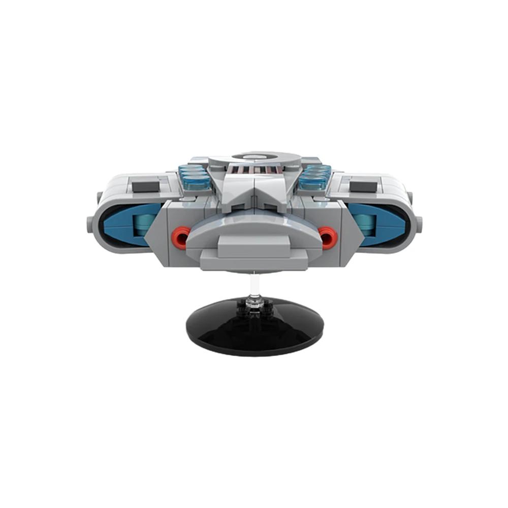 Gobricks MOC Глубокий космос Девять (DS9)  Набор Строительных Блоков USS Defiant Кирпичики Игрушки Модель Из Глубокого Космоса Девять Подарок Для Сборки