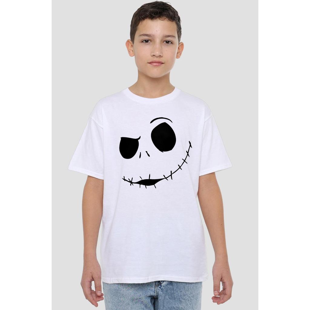 Детская/детская футболка «Кошмар перед Рождеством» с изображением Джека