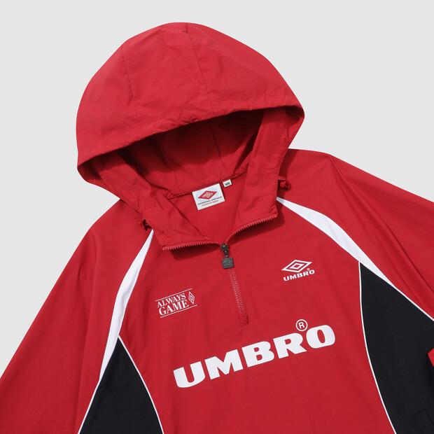 Umbro Hbl Спортивный Повседневный Анорак с Капюшоном Красный (Uq123Cwt21) (Тип)