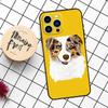 Чехол для iPhone 14 13 12 11 16 15 Pro Max Plus Mini X XR XS Max 7 8 с изображением Австралийской овчарки, Мягкий ТПУ задняя крышка