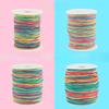 Multicolor 1.0-1.5mm DIY Elastic Thread for Handicrafts and Buddhist Beads