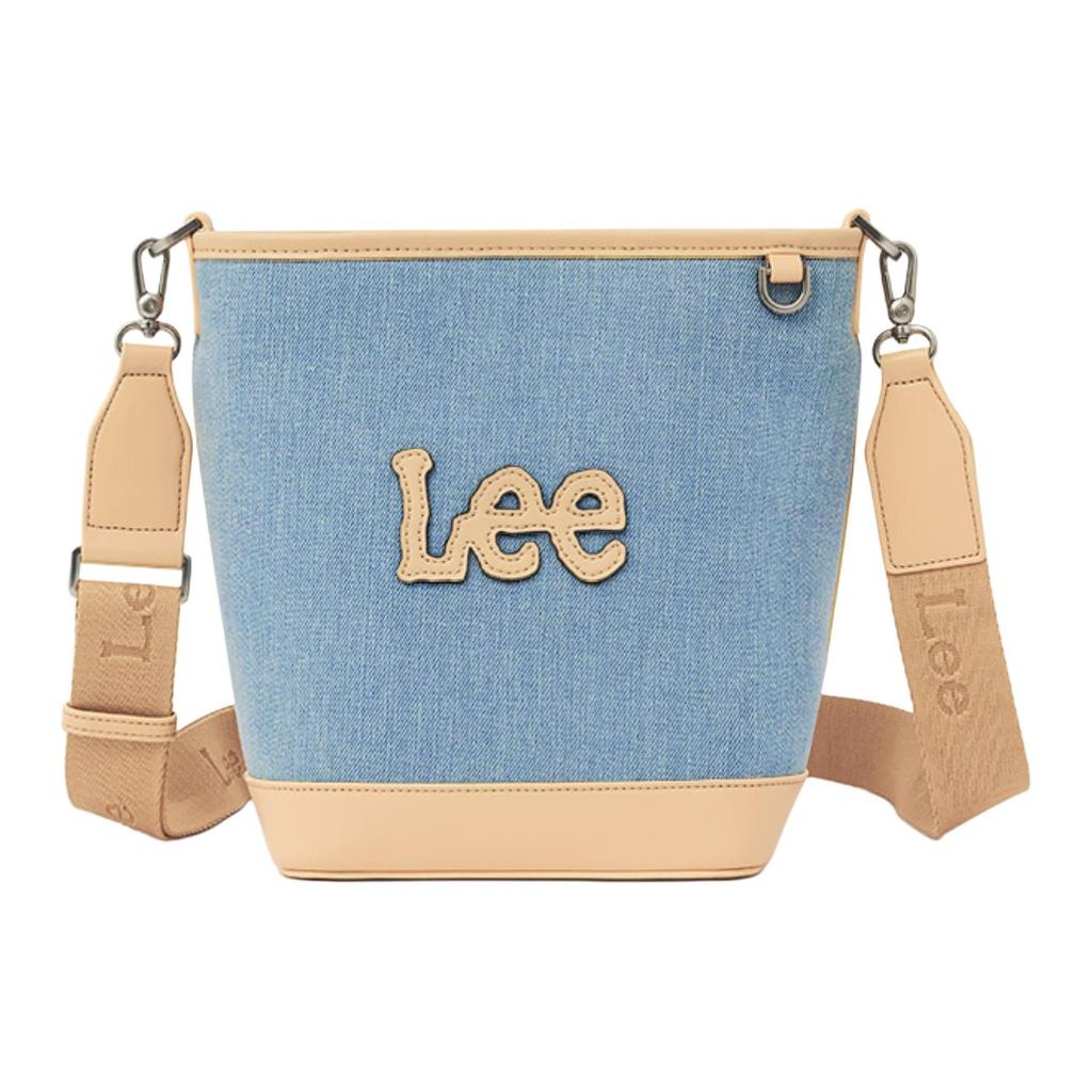 New Lee Fabric+Artificial Leather Crossbody Bucket Bag, Shoulder Bag Regular Women's LE240071M-521