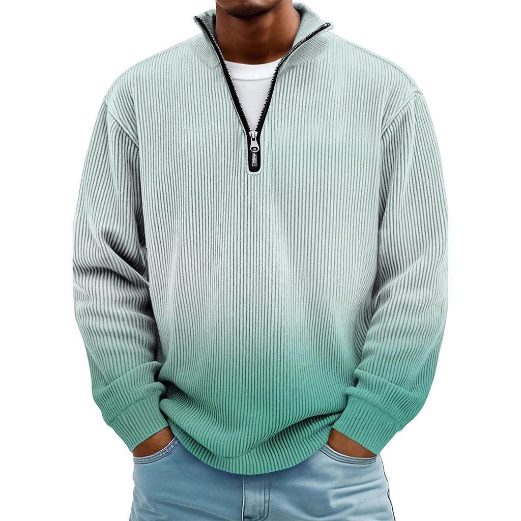 Мужская толстовка с капюшоном на молнии 1/4